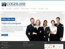 Tablet Screenshot of coghlans.net.au